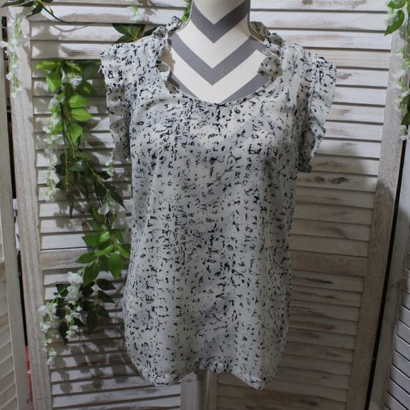 OneStar sheer sleeveless blouse (108) - Picture 1 of 8